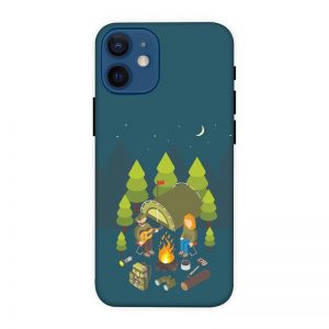 Camping Couple iPhone 12 Mini Mobile Cover