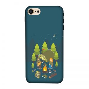 Camping Couple iPhone 7 Mobile Cover