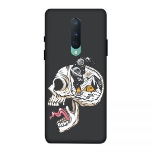 Camping in Head OnePlus 8 Mobile Cover