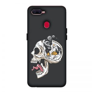 Camping in Head Oppo F9 Mobile Cover