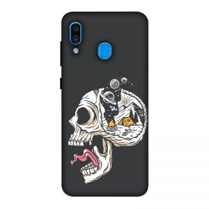 Camping in Head Samsung A30 Mobile Cover