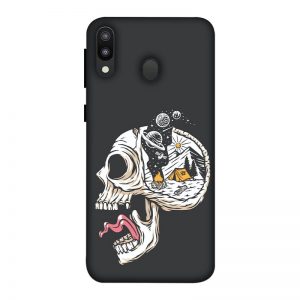 Camping in Head Samsung M20 Mobile Cover