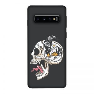 Camping in Head Samsung Galaxy S10 Mobile Cover