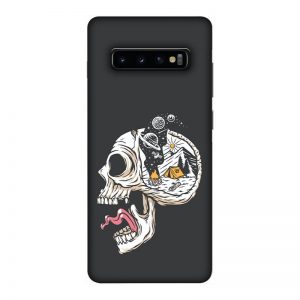 Camping in Head Samsung Galaxy S10 Plus Mobile Cover