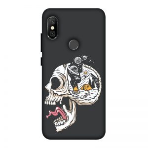 Camping in Head Redmi Note 6 Pro mobile Cover