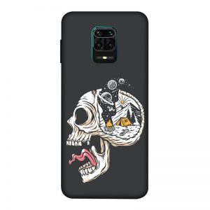 Camping in Head Redmi Note 9 Pro Mobile Cover