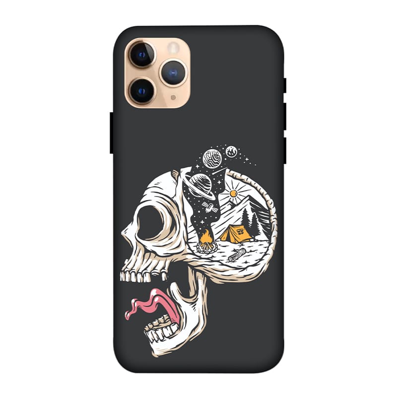 Camping in Head iPhone 11 Pro Mobile Cover