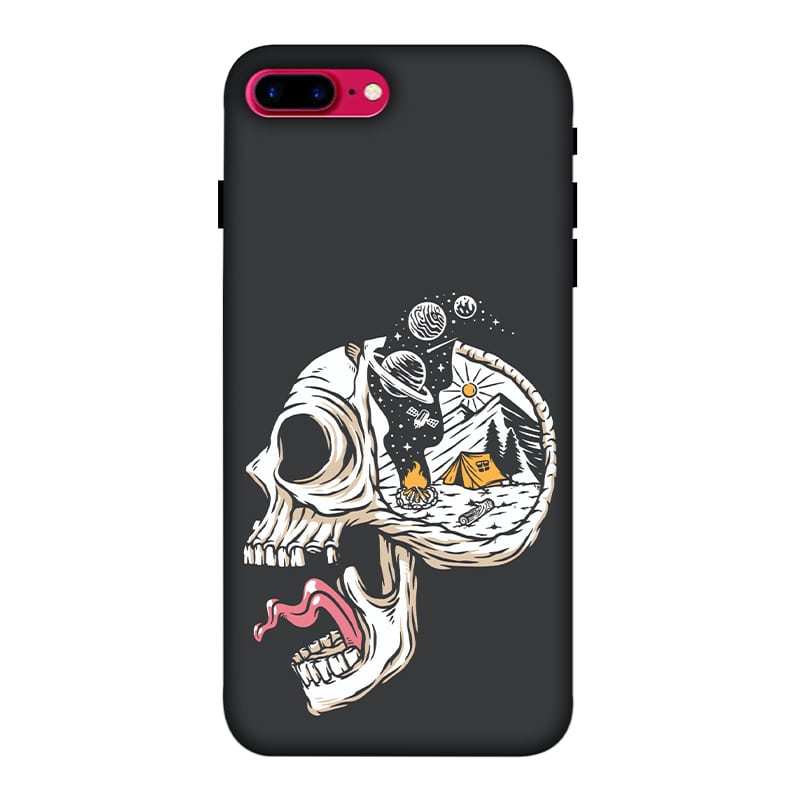 Camping in Head iPhone 7 Plus Mobile Cover