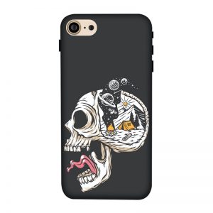 Camping in Head iPhone 8 Mobile Cover