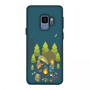Couple Camping Samsung Galaxy S9 Mobile Cover