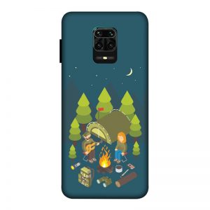 Couple Camping Redmi Note 9 Pro Max Mobile Cover