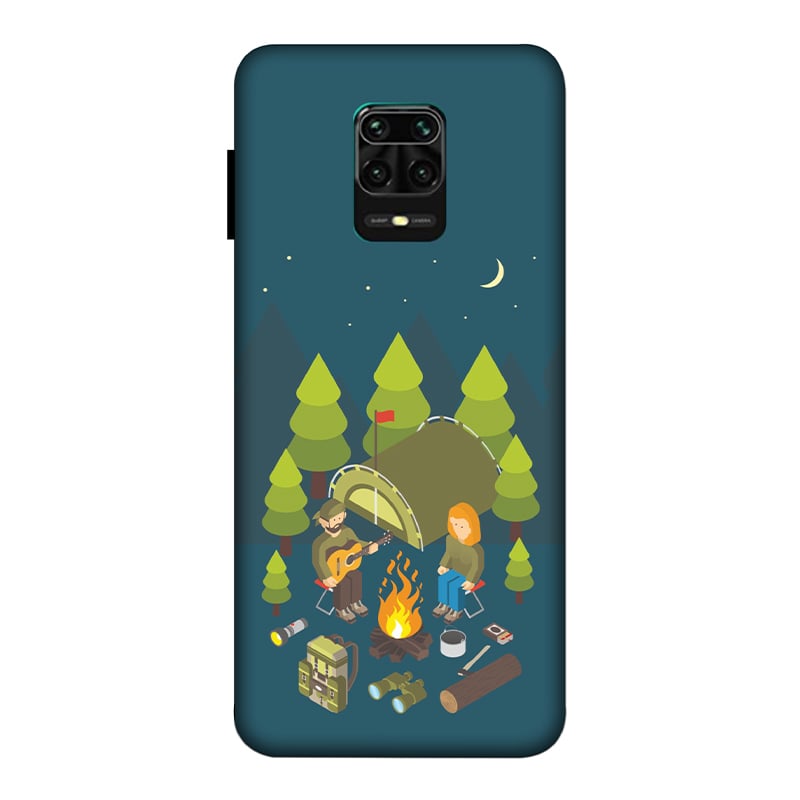 Couple Camping Redmi Note 9 Pro Max Mobile Cover