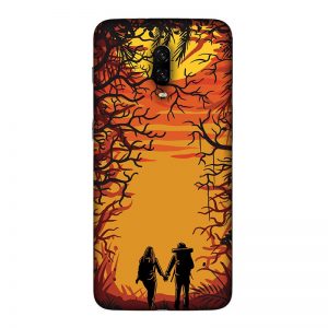 Couple in Forest OnePlus 6T Mobile Cover
