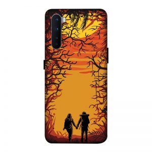 Couple in Forest OnePlus Nord Mobile Cover