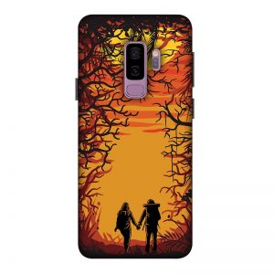Couple in Forest Samsung Galaxy S9 Plus mobile Cover