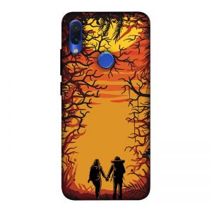 Couple in Forest Redmi Note 7 Mobile Cover