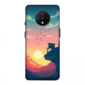 Day and Night OnePlus 7T Mobile Cover