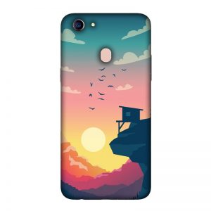 Day and Night Oppo F5 Mobile Cover
