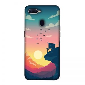Day and Night Oppo F9 Pro Mobile Cover