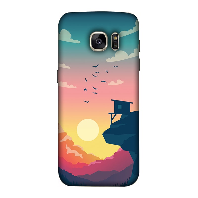Day and Night Samsung Galaxy S7 Mobile Cover