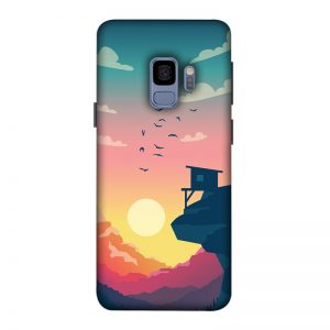 Day and Night Samsung Galaxy S9 Mobile Cover
