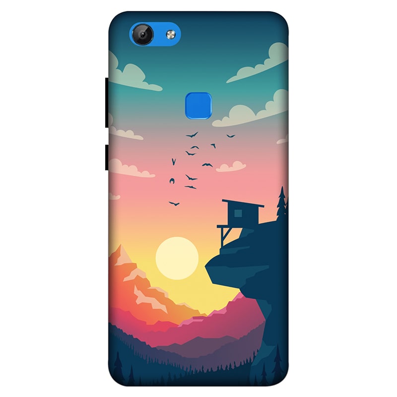 Day and Night Vivo V7 Mobile Cover