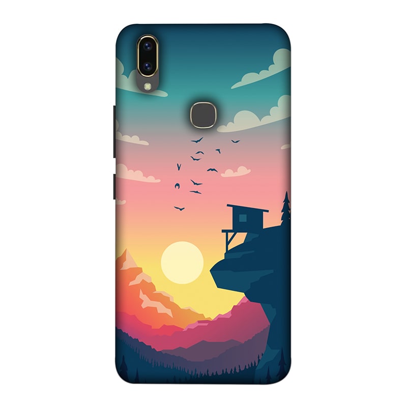 Day and Night Vivo V9 Mobile Cover