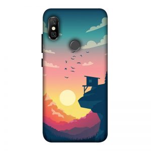 Day and Night Redmi Note 6 Pro mobile Cover
