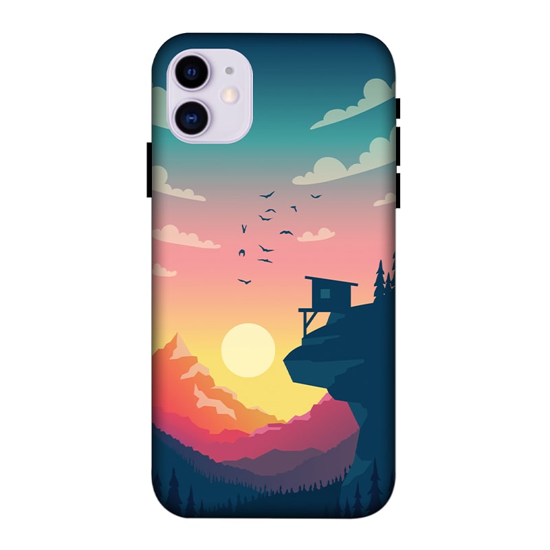 Day and Night iPhone 11 Mobile Cover