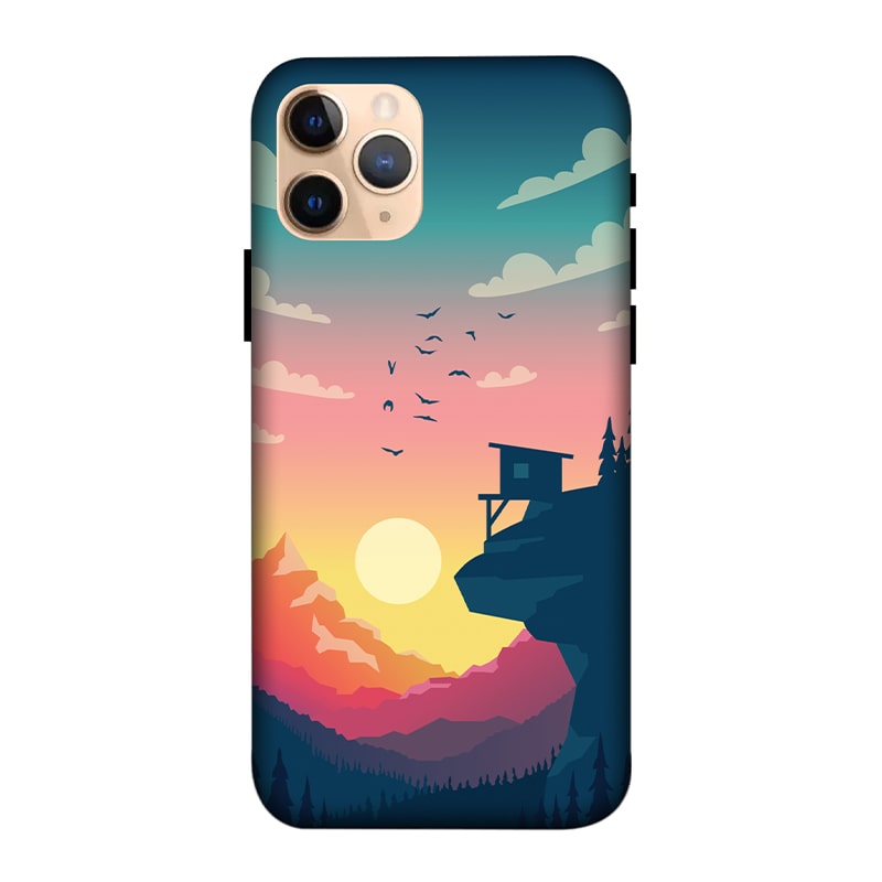 Day and Night iPhone 11 Pro Mobile Cover