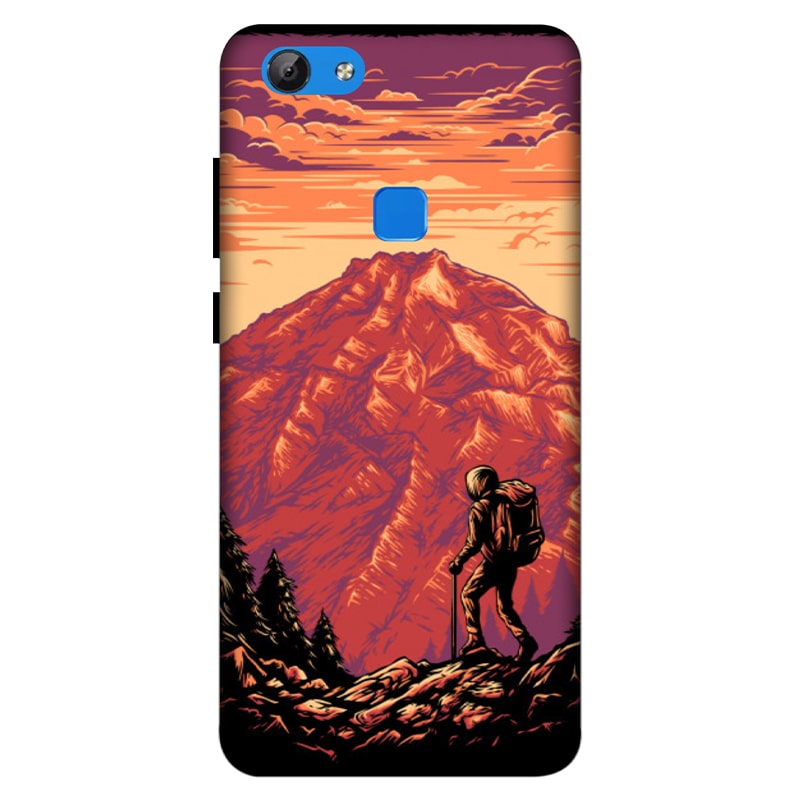 Hiking in Mountain Vivo V7 Mobile Cover