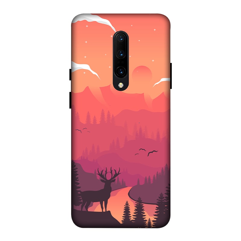 Hot Noon Landscape OnePlus 7 Pro Mobile Cover