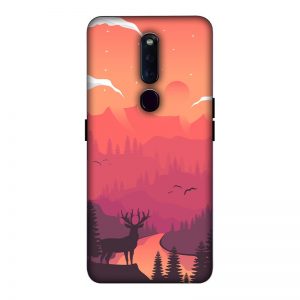 Hot Noon Landscape Oppo F11 Pro Mobile Cover