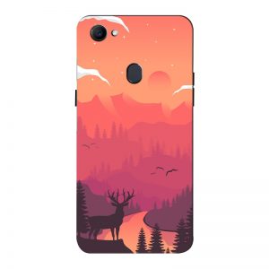 Hot Noon Landscape Oppo F7 Mobile Cover
