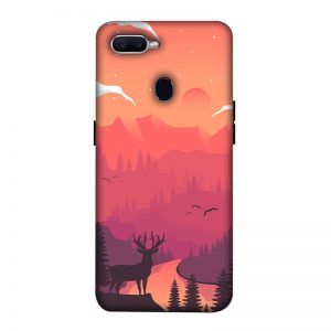Hot Noon Landscape Oppo F9 Pro Mobile Cover