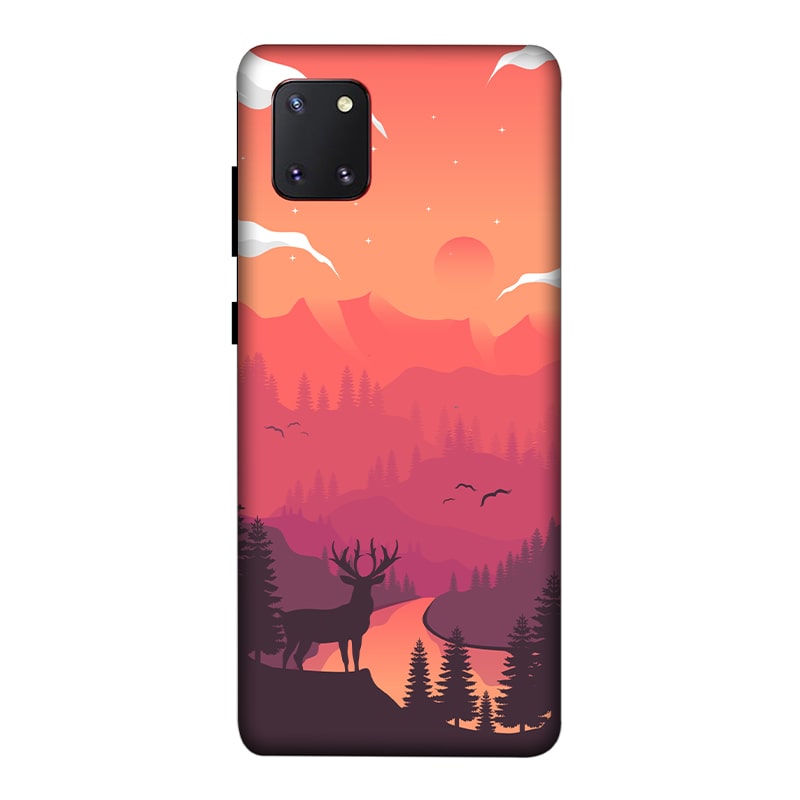 Hot Noon Landscape Samsung Galaxy Note 10 Lite Mobile Cover
