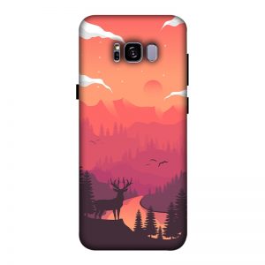 Hot Noon Landscape Samsung Galaxy S8 Mobile Cover