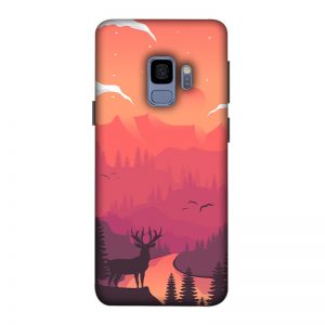 Hot Noon Landscape Samsung Galaxy S9 Mobile Cover
