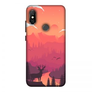 Hot Noon Landscape Redmi Note 6 Pro mobile Cover