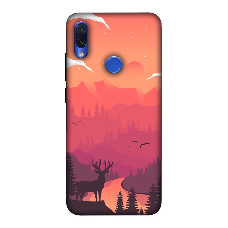 Hot Noon Landscape Redmi Note 7 Mobile Cover