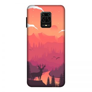 Hot Noon Landscape Redmi Note 9 Pro Max Mobile Cover