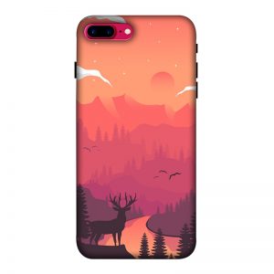 Hot Noon Landscape iPhone 7 Plus Mobile Cover