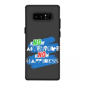 Know Adventure Know Happiness Samsung Galaxy Note 8 Mobile Cover