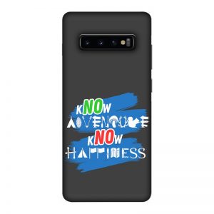 Know Adventure Know Happiness Samsung Galaxy S10 Plus Mobile Cover