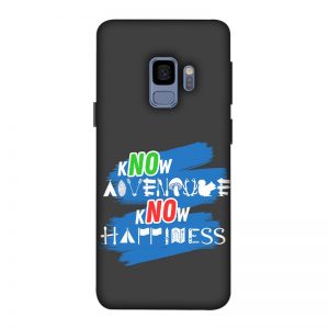 Know Adventure Know Happiness Samsung Galaxy S9 Mobile Cover