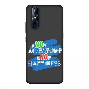 Know Adventure Know Happiness Vivo V15 Pro Mobile Cover