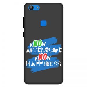 Know Adventure Know Happiness Vivo V7 Mobile Cover