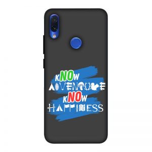 Know Adventure Know Happiness Redmi Note 7 Mobile Cover
