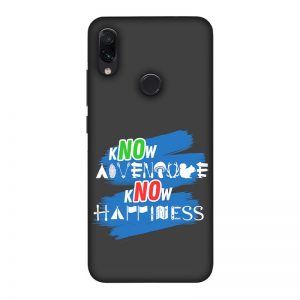 Know Adventure Know Happiness Redmi Note 7 Pro Mobile Cover