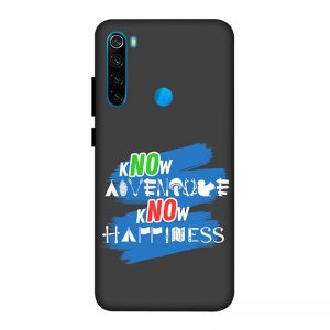 Know Adventure Know Happiness Redmi Note 8 Mobile Cover
